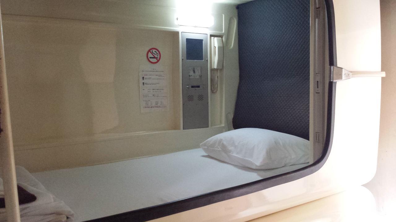 Capsule Hotel Honcho Sendai Dış mekan fotoğraf
